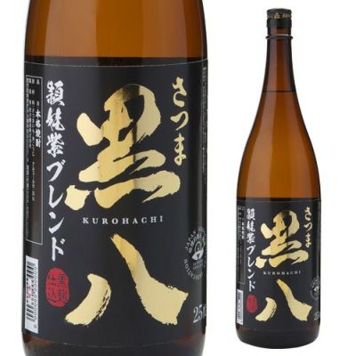さつま黒八 頴娃紫ブレンド 1.8L×6本 送料無料 長S 1800ml