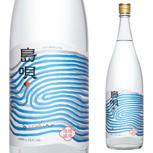 泡盛 島唄 25° 1800ml 6本セット　★激安価格★ 送料込み まさひろ酒造 島唄 泡盛 25度 1.8L パック 1ケース 6本 1800ml