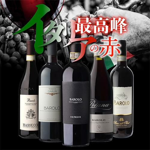 送料無料全部バローロ5本セット第19弾ワインセット浜運 | リカマン