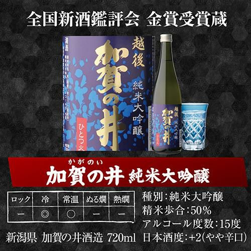 日本酒 飲み比べ 純米大吟醸入り 大吟醸 720ml 5本 ギフト セット 52