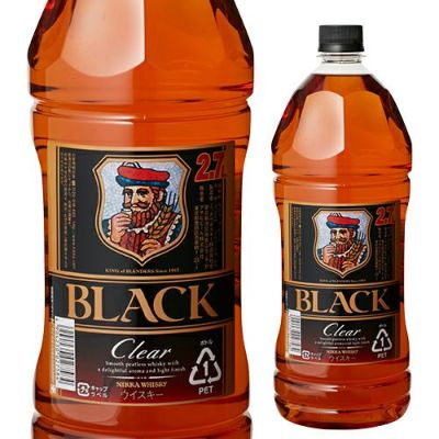 正規新品ブラックニッカクリア　4L　×　6本 ウイスキー