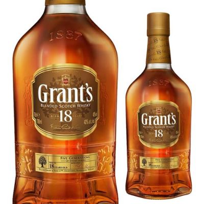 グランツ18年 700ml 40度 スコッチ ブレンデッドウイスキー