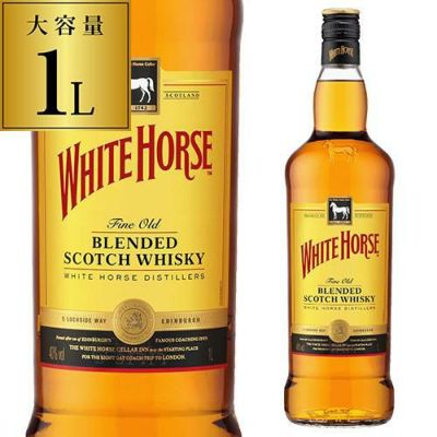 送料無料 ホワイトホース ファインオールド4L(4000ml)×4本 八幡