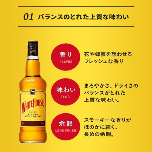 送料無料 ホワイトホース ファインオールド4L(4000ml)×4本 八幡