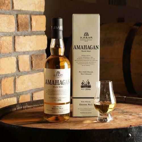 IWSC2023 金賞受賞AMAHAGAN World Malt Edition No.1 アマハガン ワールドモルト 700ml 47度 長濱蒸溜所  ブレンデッドモルト 第一弾 ノンチル ノンカラー 箱付 日本 滋賀 長浜 JAPANESE WHISKY カバタッピ80号掲載商品 | リカマン  オンライン