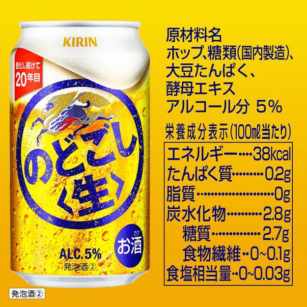 キリン のどごし 生 500ml×24缶 YF | リカマン オンライン