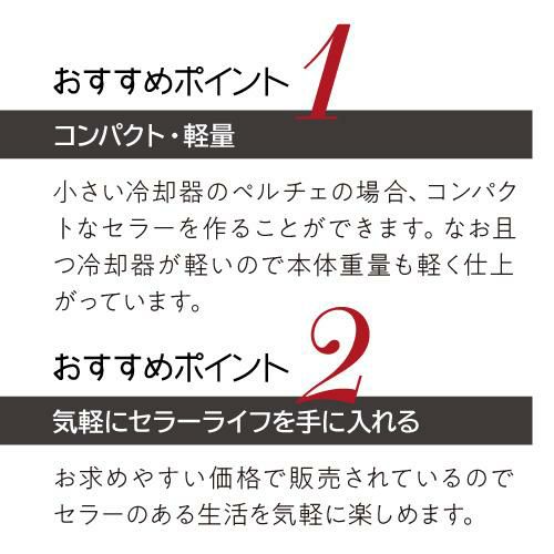 ワインセラー 送料無料 ルフィエール LW-S12【日本メーカー製ペルチェ