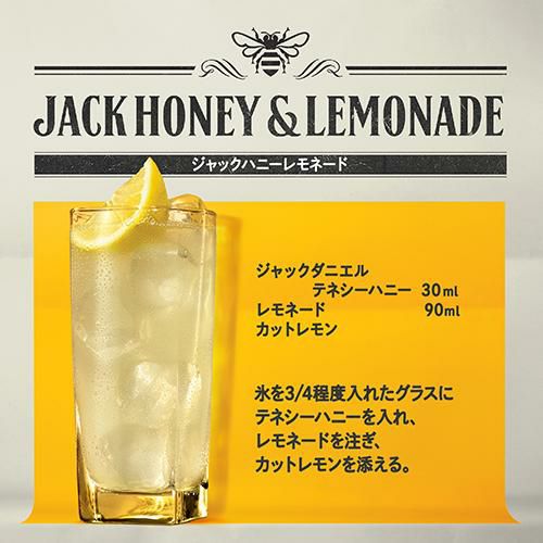 ジャックダニエル ハニー鏡 Jack Daniels Tennessee Honey Hi Ball Glass Etched Honeycomb