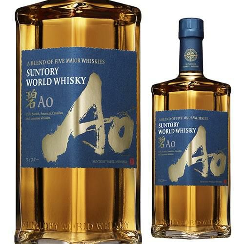 サントリー ワールドウイスキー 碧 アオ Ao 43度 700ml SUNTORY WORLD WHISKY 世界５大ウイスキーの原酒をブレンド！  長S | リカマン オンライン