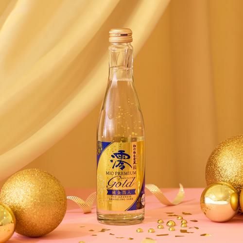 日本酒 松竹梅 白壁蔵 澪 -MIO- みお PREMIUM〈GOLD〉純金箔入 750ml