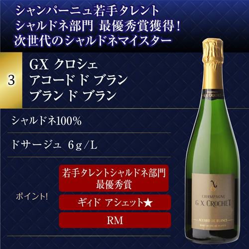 1本/5,200円】送料無料 シャンパンセット！実力派メゾンだけを集めた