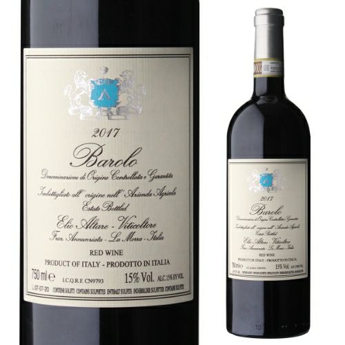 バローロ 2017エリオ アルターレ 750mlイタリア ピエモンテ パーカー94