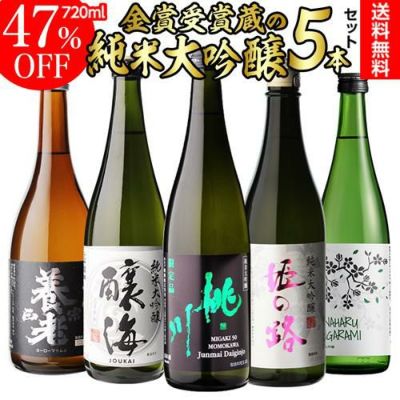 日本酒 燗酒コンテスト 金賞受賞酒入 燗酒飲み比べセット 720ml 5本