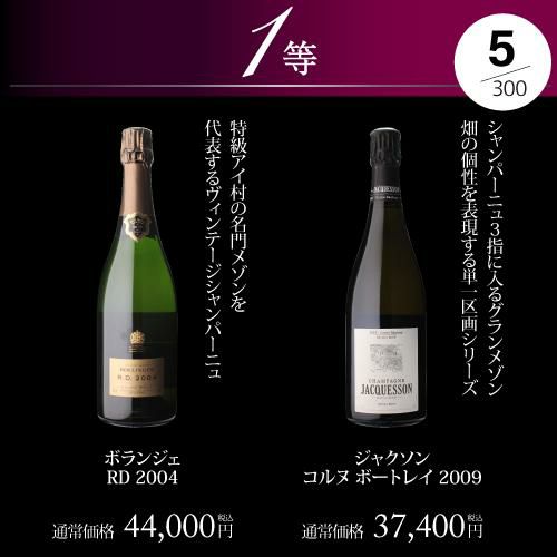 シャンパン（ビンテージ） ワイン2本 まとめ売り ドミニク