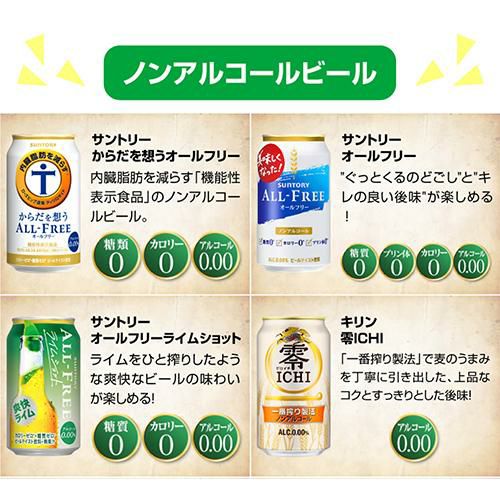 ビール　 発泡酒 　酎ハイ　ノンアル　詰め合わせ　缶チューハイ　飲み比べ ノンアルコール 24本飲み比べ アソートセット 【缶チューハイ
