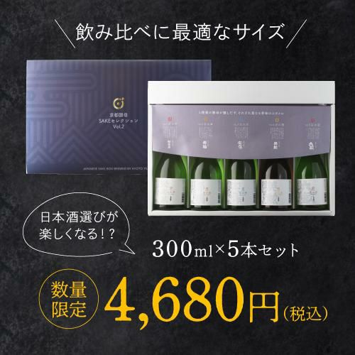 送料無料】【第2弾】日本酒 京都酵母 SAKEセレクション 飲み比べセット