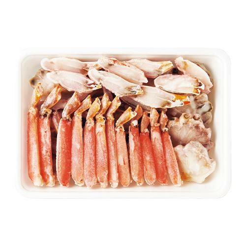 生ずわい蟹（カット済） Q1-7TRA【冷凍便】【包装不可】【全国送料無料