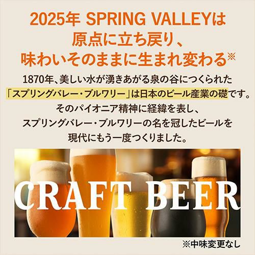 KIRIN SPRING VALLEY シルクエール 白 2ケース　48本 キリン（KIRIN） スプリングバレー シルクエール 白 350ml×48本 送料