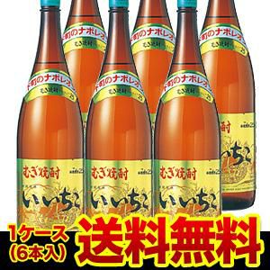 軍派遣 いいちこ 麦焼酎 6本 25度 箱売 1800ml 本格焼酎 三和酒類