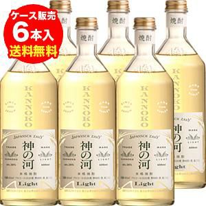 麦焼酎 神の河ライト神の河light（かんのこらいと）20度 600ml×12本