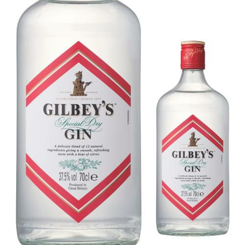 【終売】ギルビー アンティーク ジン GILBEY'S GIN 2本スピリッツ ギルビー ジン 700ml 37.5度 イギリス GIN 長S | リカマン
