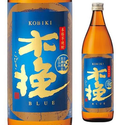 焼酎 芋焼酎 木挽 BLUE ブルー 25度 送料無料 1.8L 6本 1ケース