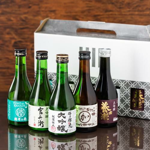 日本酒 飲み比べ ギフト セット 金賞受賞蔵 大吟醸 300ml 5本 ギフト