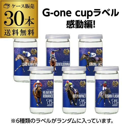 大関 上撰 ワンカップ G-OneCup 感動編 送料無料 G1 日本酒 清酒 競馬