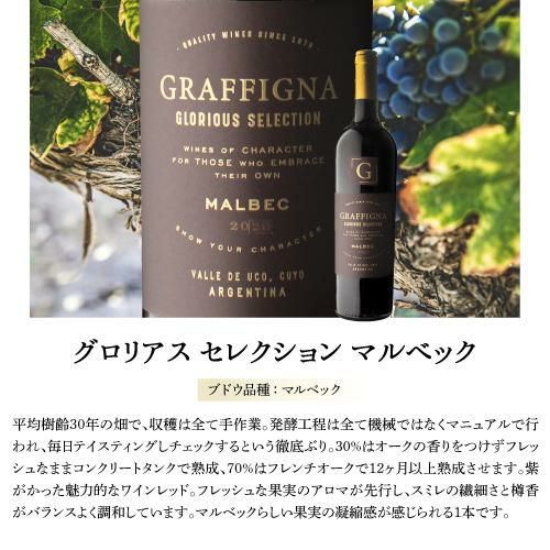 グロリアス セレクション マルベック [2022] グラフィーニャ 750ml