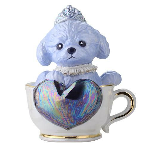 送料無料 正規品 ブランデー 箱付き ティーカッププードル デキャンタ