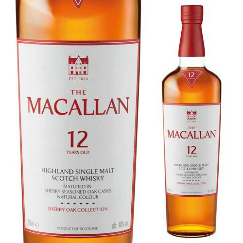 専用箱付】ザ マッカラン 12年 シェリーオーク 700ml 40度 正規 