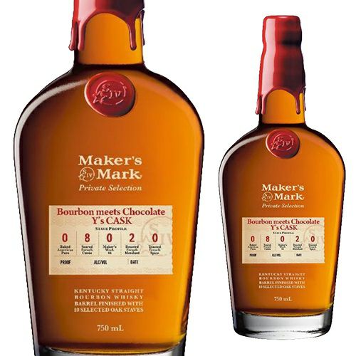 メーカーズマーク バーボン ミーツチョコレート Y'sカスク 54度 750ml