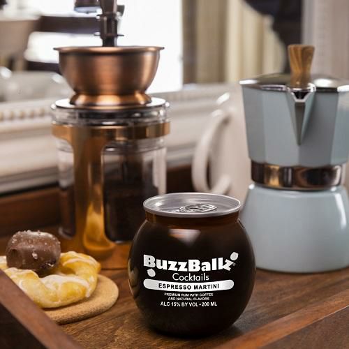 バズボールズ エスプレッソマティーニ 200ml15度 新感覚カクテル RTD