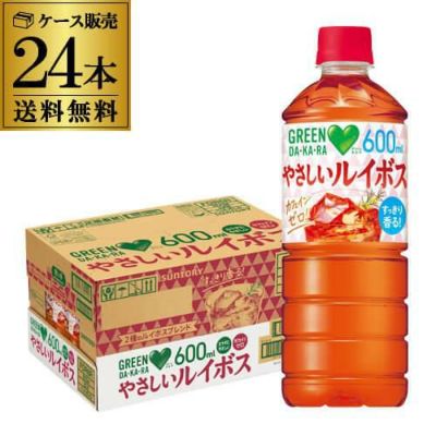 彩之助さん専用 サントリー GREEN DAKARA グリーンダカラ やさしいルイボス 600ml 24本