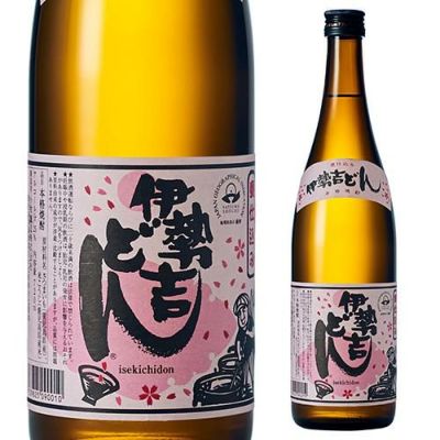 焼酎 芋焼酎 伊勢吉どん 25度 720ml 鹿児島県 小牧醸造いも焼酎 白麹 常圧蒸溜 ISEKICHIDON 四合 黄金千貫 長S リカマン  オンライン