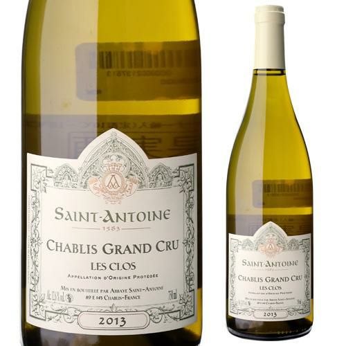 シャブリ レ クロ 2013サン アントワーヌ 750mlフランス ブルゴーニュ
