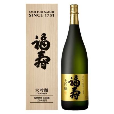 日本酒 福寿 純米吟醸 1.8L 兵庫県 神戸酒心館 15度 1800ml ふくじゅ 長S | リカマン オンライン