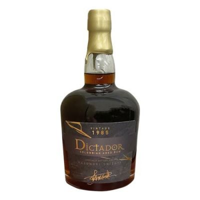 ディクタドール 12年 ラム 700ml 40度 コロンビア ソレラシステム Dictador RUMカバタッピ79号掲載商品 | リカマン オンライン