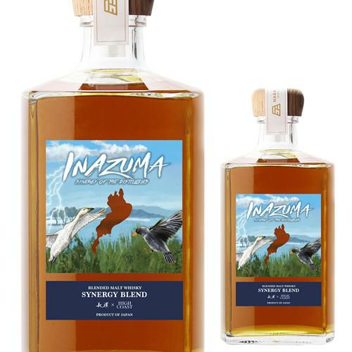 長濱蒸留所アマハガンウェビナーエディション　イナズマ　2本セット 長濱蒸溜所ウイスキー5本セット 各700ml 47度<br>イナズマ