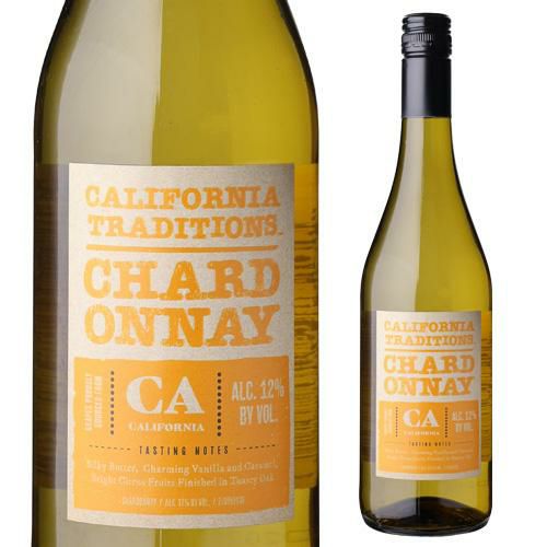 カリフォルニア トラディションズ シャルドネ 750mlアメリカ