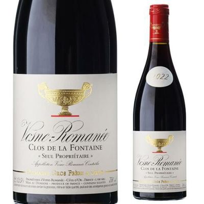 ヴォーヌ ロマネ 2019ドメーヌ ミッシェル グロ 750mlミシェル グロ