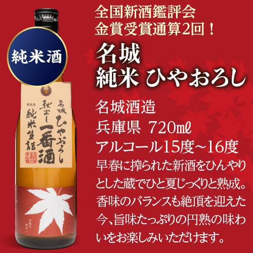 ひやおろし 720ml×5本セット 送料無料 名城 土佐鶴 遠藤酒造場 美冨久