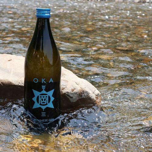 OKA GIN 三 43度 900ml ジン 国産 日本 熊本 堤酒造 gin 長S
