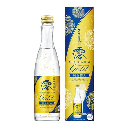 ケース販売】松竹梅 白壁蔵 澪 -MIO- みお PREMIUM〈GOLD〉純金箔入