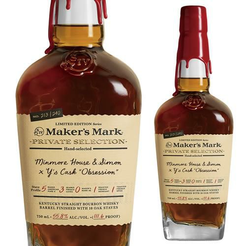 メーカーズマーク Minmore House＆Simon×Y'sCask Obsession 750ml 55.8